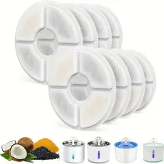 GENERICO - FILTROS PARA BEBEDERO/FUENTE DE MASCOTA - PACK X 4