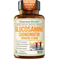 GENERICO - Glucosamina Condroitina con Cúrcuma y MSM Vimerson Health
