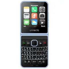 UNNECTO - TELEFONO SNAP PLEGABLE 2.5" LCD 48MB /128MB STORAGE UP TO 32GB / BLUE / CLOUD OS / TIPO C