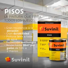 SUVINIL - PISO BLANCO NIEVE X 18 LT