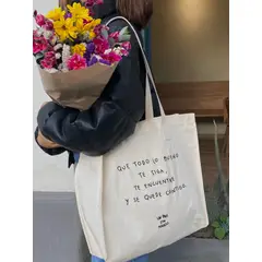 UN PAN CON MANGO - Tote Bag Que todo lo bueno te siga