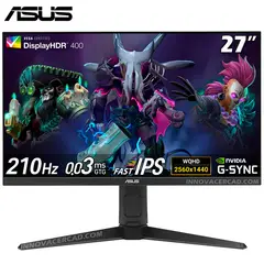 ASUS - Monitor TUF Gaming VG27AQL5A 27 2K QHD Fast IPS 210Hz 03MS