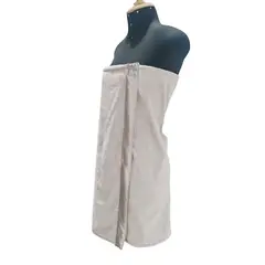 GENERICO - Toalla Corporal Microfibra 1.30 m x 70 cm Beige