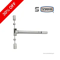 SCANAVINI - Barra Antipánico DT-1500VA-P Acero Esmaltado