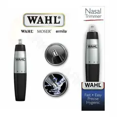 WAHL - Cortador de bello rotativo Nasal Trimmer para uso en humedo y seco
