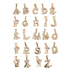 CLEO JOYAS & ACCESORIOS - Puñera Inicial C Corazón Rose