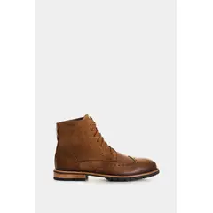 VELEZ - Vélez Botas De Cuero Gamuzado Y Liso Para Hombre Gael Miel