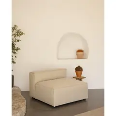 VENTITAS HOME - Butaca Minimalista Loila Color Beige