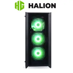 HALION - Case gamer TITAN 104 Con fuente de 600W
