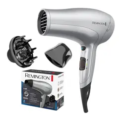 REMINGTON - Secadora Cabello Profesional Potente D3015 - Blanco