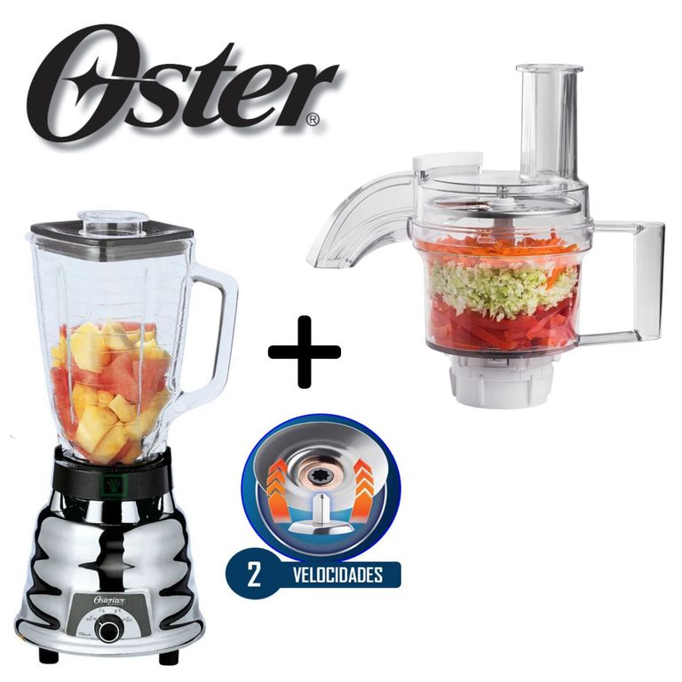 Licuadora 250-22 60 Watts + Accesorio Procesadora de alimentos