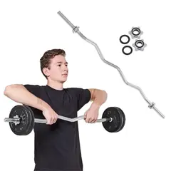 HOLGU - Barra Z Cromada Importada 1.20 + 2 Seguros