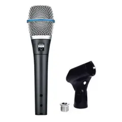SHURE - Micrófono Beta 87A Plateado