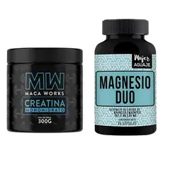 MACA WORKS - Creatina + Magnesio Duo Cápsulas Mujer Aguaje