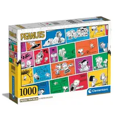 CLEMENTONI - Rompecabezas Peanuts Snoopy X 1000 Pzas