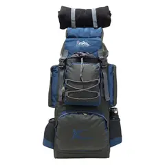 KENGAR - MOCHILA DE CAMPING N4 - - GRIS-ACERO