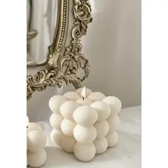 GENERICO - Vela Cubo Hecha a mano