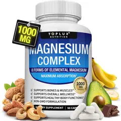 GENERICO - Toplux Magnesium Complex 1000 mg 90 Cápsulas