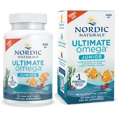 GENERICO - Ultimate Omega Junior 680 mg – Nordic Naturals – 120 Mini Soft Gels