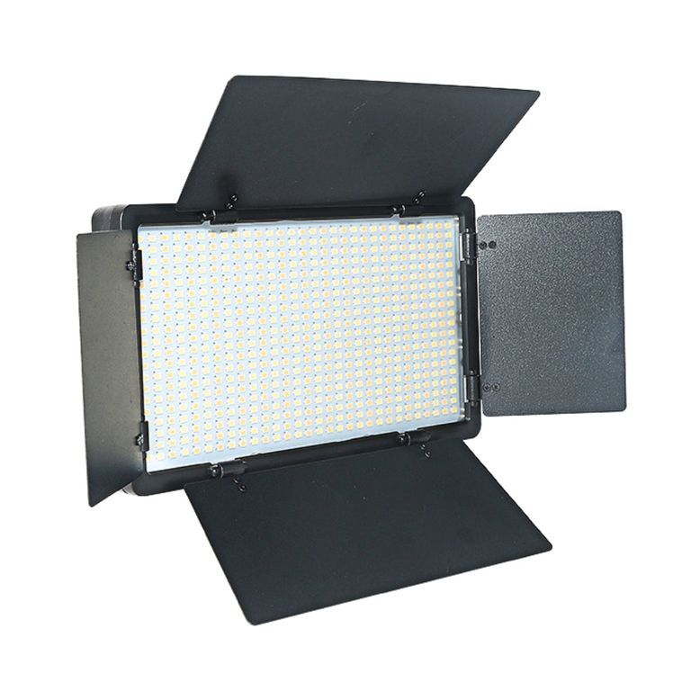 Panel de Luz LED 600 Bicolor Profesional con Zapata para Foto y Video