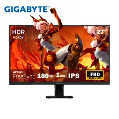 GIGABYTE - Monitor GS27FA 27 Full HD SS IPS 1ms 180hz HDR, AMD FreeSync