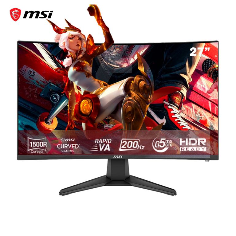 MONITOR GAMING MAG 276CF E20 27P 200HZ 05MS VA CURVO