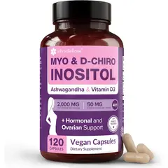 GENERICO - Myo & D-Chiro Inositol con Ashwagandha y Vitamina D3 Intimate Rose