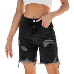 BLWOENS - Shorts Mujer - Negro