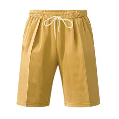 BLWOENS - Shorts Hombre - Amarillo