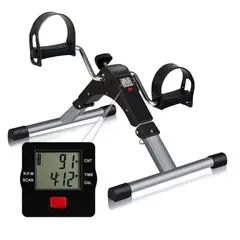 GENERICO - Pedalera Ejercitador Digital Terapia Piernas y Brazos