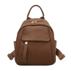 TIOZONEY - Mochila Cartera Urban Chic PU Mujer a la Moda Multiuso