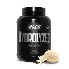 LAB NUTRITION USA - Hidrolizada Lab Nutrition 100% HYDROLYZED 5 LB - Vainilla