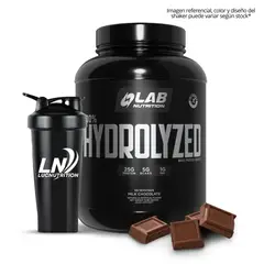 LAB NUTRITION USA - Hidrolizada Lab Nutrition 100% HYDROLYZED 5 LB - Milk Chocolate + Shaker