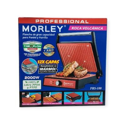 SANDWICHERA PANINI GRILL CON REGULADOR DE TEMPERATURA