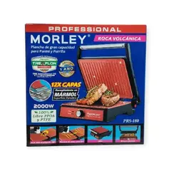 MORLEY - SANDWICHERA PANINI GRILL CON REGULADOR DE TEMPERATURA