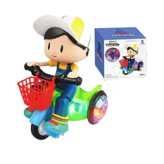 GENERICO - Triciclo Acrobático Mágico con Luces y Sonido