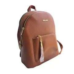 GENERICO - MOCHILA A4 DE CUERO PU