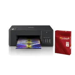 BROTHER - Impresora Multifuncional DCP-T420 WiFi + Paquete de Hojas Bond