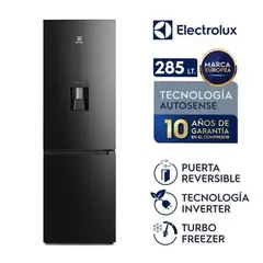 ELECTROLUX - Refrigerador Inverter 285L No Frost Bottom Freezer Negro ERBA29V2HVB