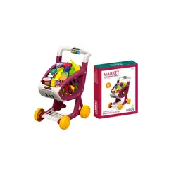 GENERICO - Carrito de Compras Infantil Educativo con Accesorios