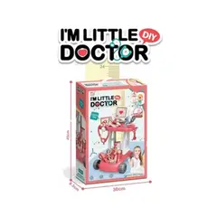 GENERICO - Carrito de Doctor Infantil Juego de Roles para Pequeños Médicos