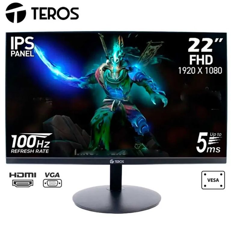 Monitor Gamer 215 100hz 5MS Ips Full Hd Hdmi Vga VESA