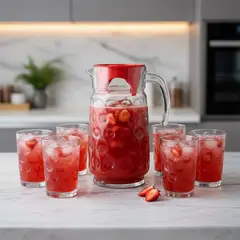 PASABAHCE - Set de Jarra con Vasos 7 Pzas Cristaleria Turca 98678