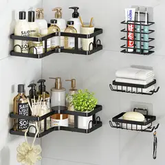 GENERICO - Set x 5 Repisas Organizadoras De Ducha De Metal Resistente