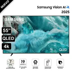 SAMSUNG - Televisor 55 QLED Smart UHD 4K Vision Ai QN55Q7FAAGXPE