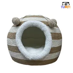 TUPET SHOP - Casa Cueva Rascador Domo Relax Para Gatos Refugio & Rascador