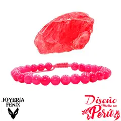 JOYERIA FENIX - Pulsera Piedras Naturales Ajustable 6mm - Joyería Fénix
