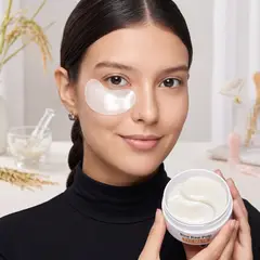 BIOAQUA - Parches de colágeno para Ojeras 30 Pares Arroz