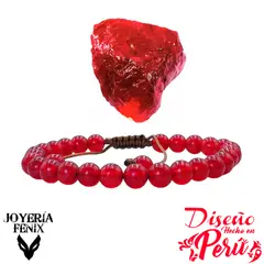 JOYERIA FENIX - Pulsera Piedras Naturales Ajustable 6mm - Joyería Fénix