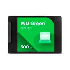 WESTERN DIGITAL - DISCO SOLIDO WD 500GB 25 COLOR VERDE PN WDS500G5G0A